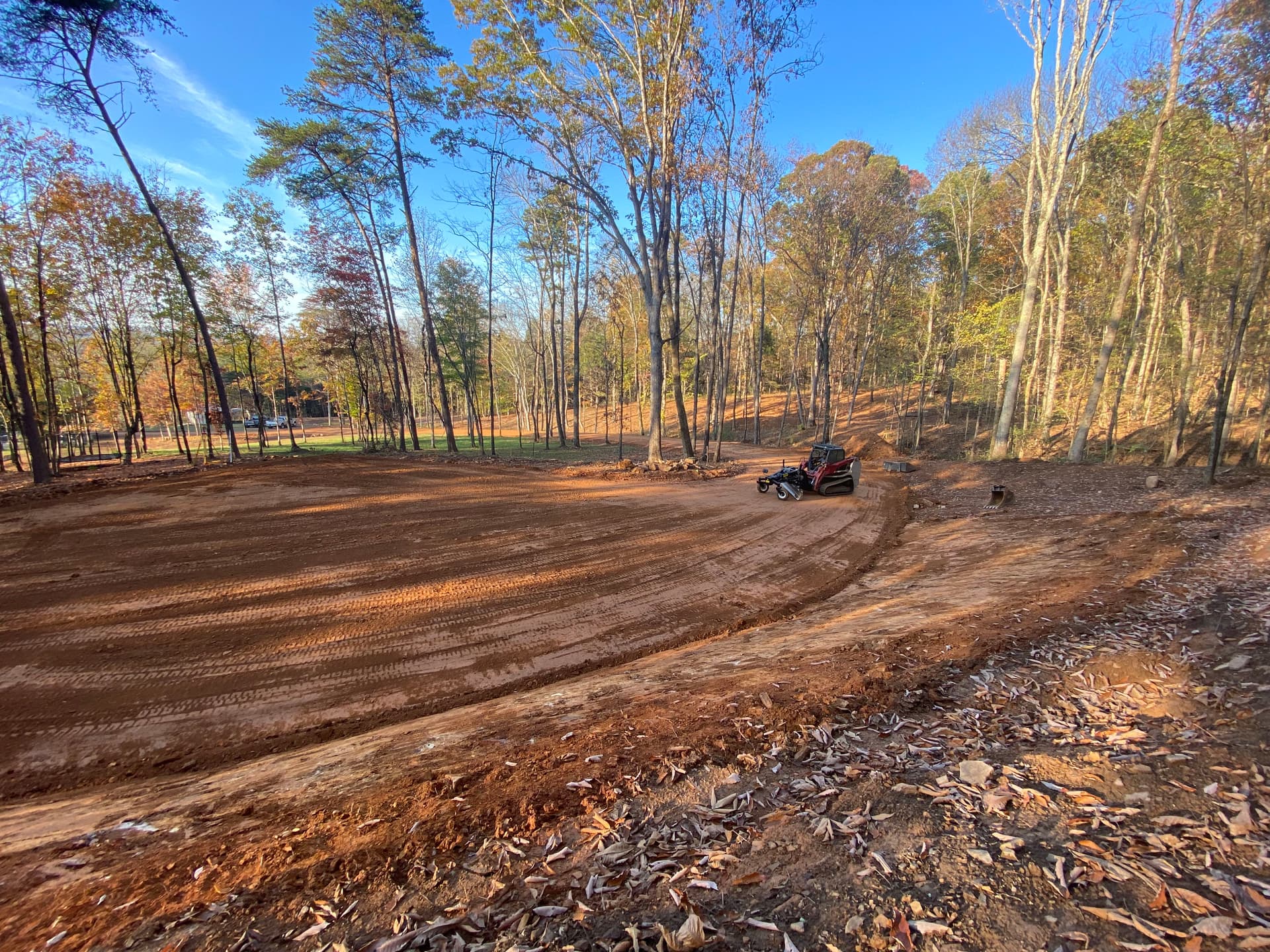 How Shelf Cut Material Becomes a Usable Access Road