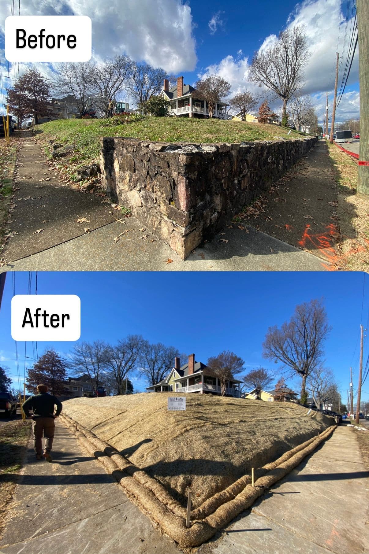When Regrading the Land Is Smarter Than Replacing the Wall image