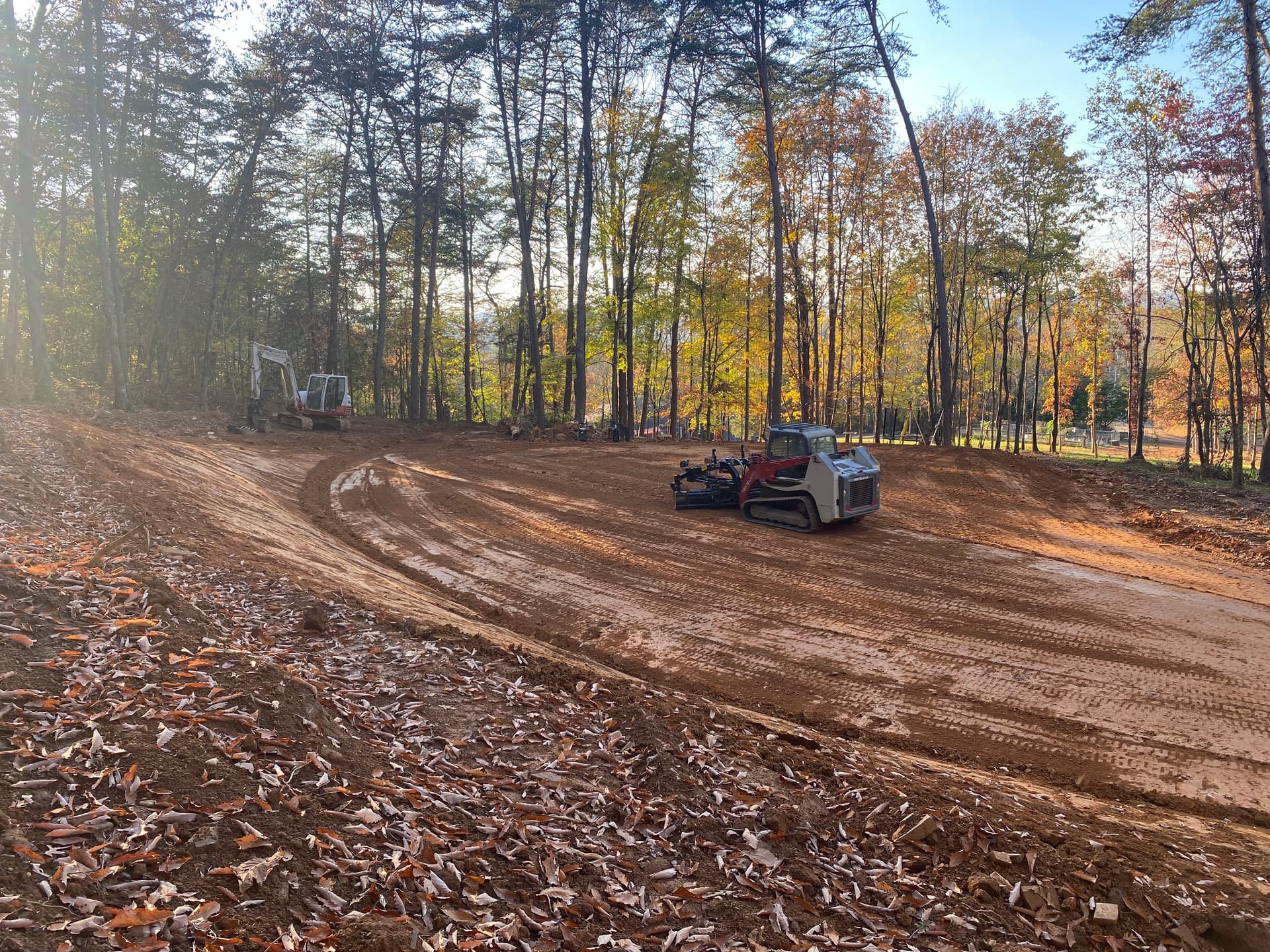 How Shelf Cut Material Becomes a Usable Access Road