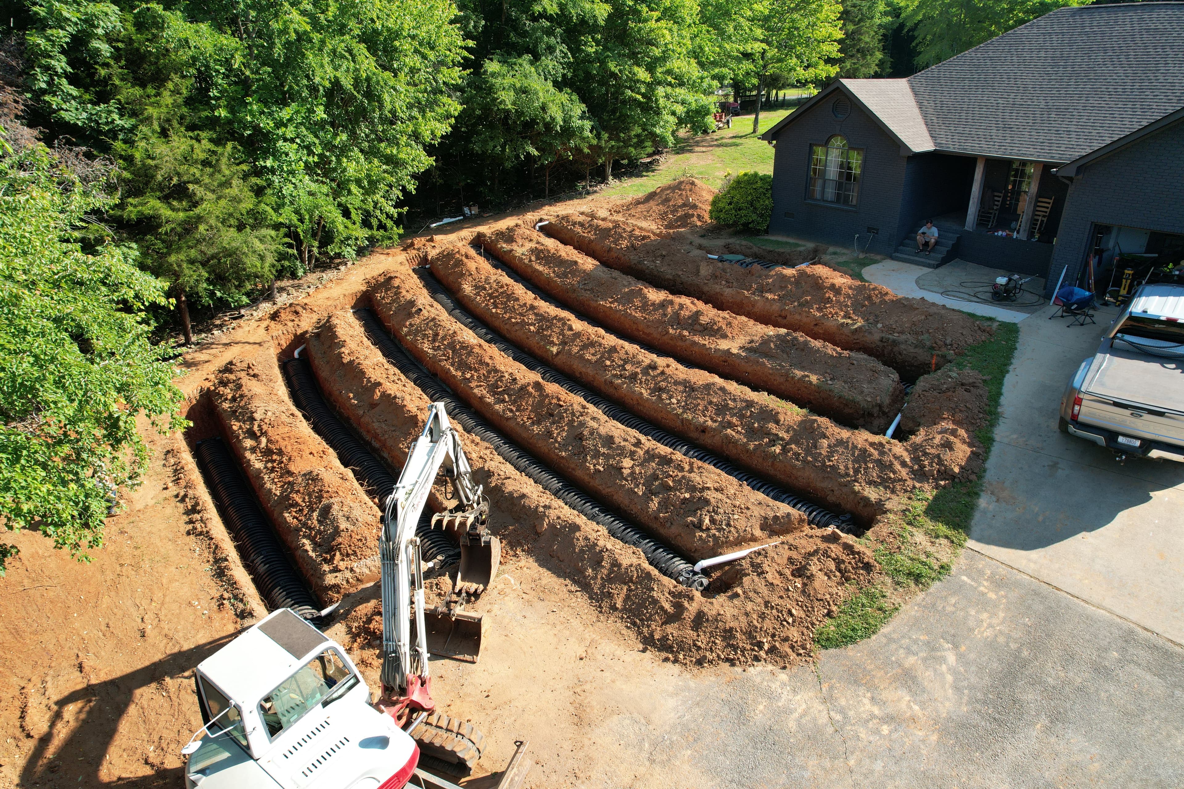 Project Septic System Install Built Right From the Ground Up image