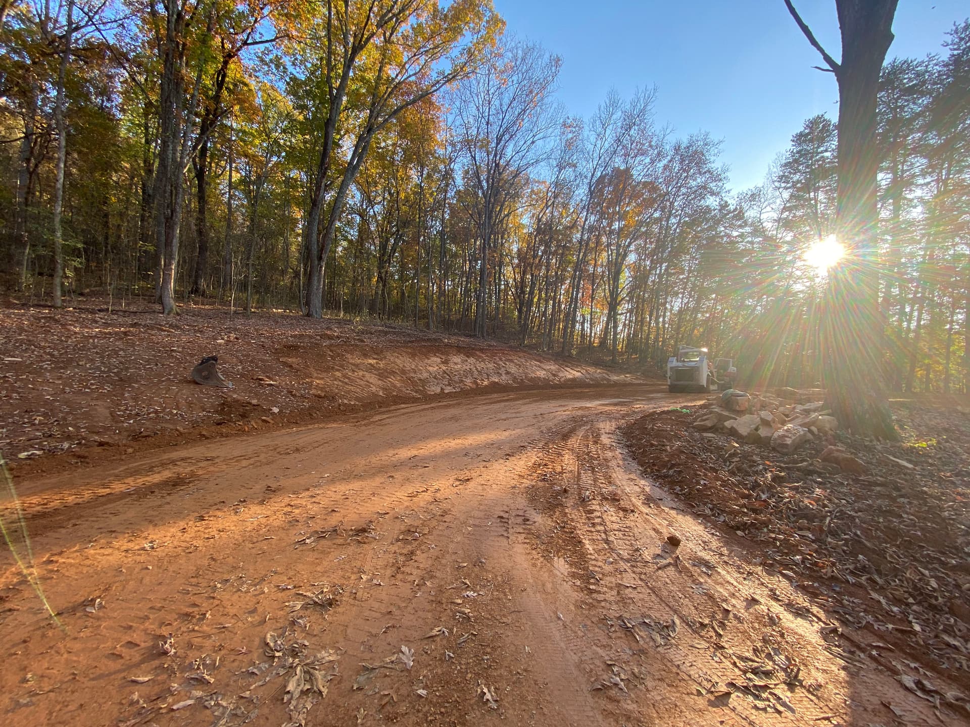 Gallery photos for How Shelf Cut Material Becomes a Usable Access Road: Image #3